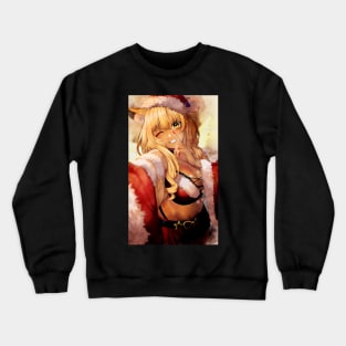 Suzuka Gozen Anime Watercolor Crewneck Sweatshirt